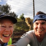 Jana with Lion