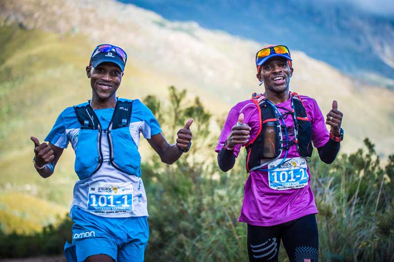 Trail runners prepare for Origin Of Trails Trail Run