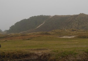 The dunes that help keep the the lowlands dry