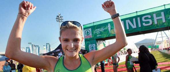 van Blerk wins SPAR Women's race 2011