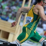 Pistorius runs Olympic Qualifying time